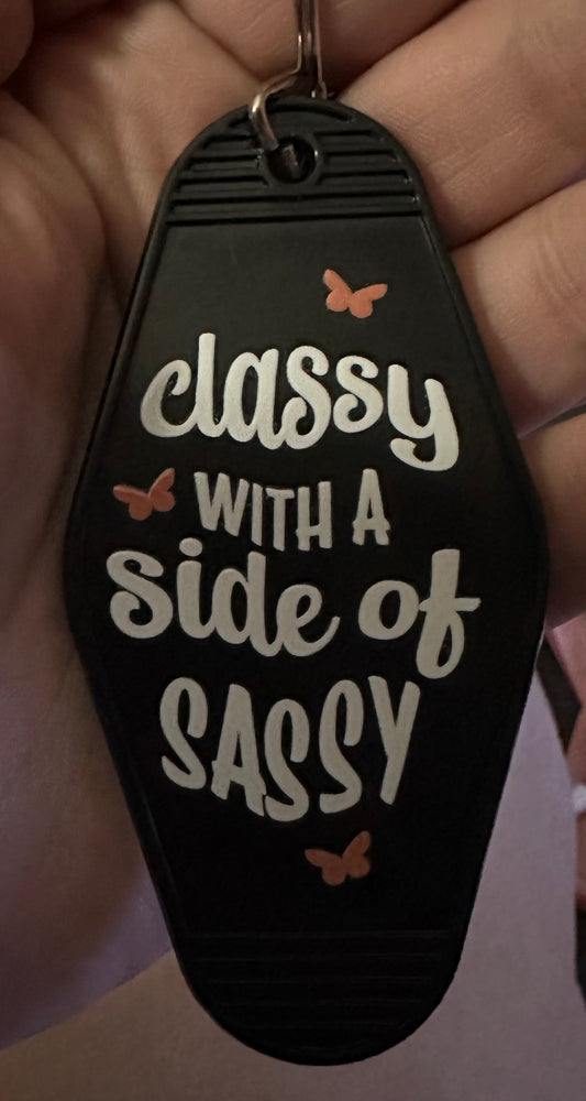 Motel Keychain